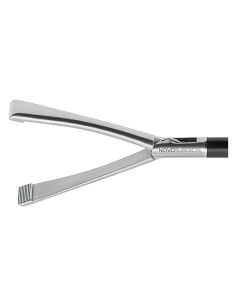 T-Shape Forceps Atraumatic Serrations - 3 Piece Modular Reusable Insert, insert only, 10.0 mm sheath diameter, atraumatic serrations, double action