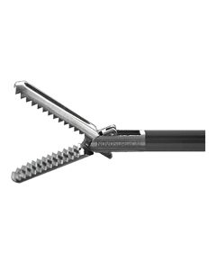 Fenestrated Grasping Forceps With Cross Serrations - 3 Piece Modular Reusable Insert, insert only, 5.0 mm sheath diameter, 5 x 20 mm round, double action