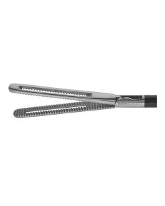 Fenestrated Clamp - 3 Piece Modular Reusable Insert, insert only, 5.0 mm sheath diameter, 40.0 mm jaw length, double action