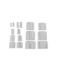 Osteotome Caps, gas or steam permeable, latex-free, 50 per package