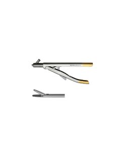 Laparoscopic ETH Needle Holder, flushable design, shatter proof, axial handles