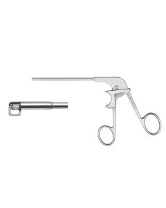 Rotatable Punch - Arthroscopic, working length 12.5 cm, narrow, 90 degrees, 2.2 mm, ring handle