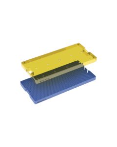 Thermoplastic Instrument Tray, large tray, designed for use w/ a variety of delicate instruments