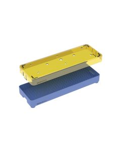 Thermoplastic Instrument Tray, micro tray for safely organizing, sterilizing & transporting microsurgical instrument sets
