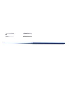 Titanium R-Type Micro Curette, straight shaft, 7-1/2" (19.0 cm)